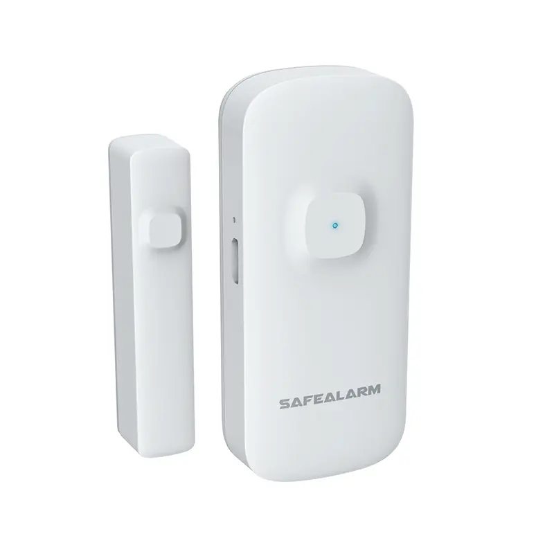 China Wholesale Tuya Smart Wireless WiFi Door Security Magnetic Open Alarm Sensor with Remote Monitoring