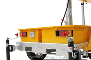 Opt19 Kleurrijke Vms Draagbare Variabele Zonne-Energie Reclame Full Color Vms Trailer - Product Image 6