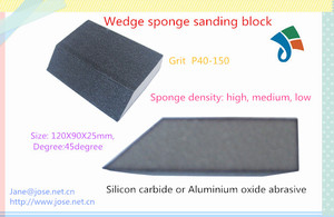 Bloc de ponçage en éponge abrasive, carbure de silicium ou en oxyde d'aluminium - Product Image 2