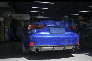 Diffuseur de pare-chocs arrière en Fiber de carbone Trade Assurance Diffuseur de lèvres de style <span class=keywords><strong>SB</strong></span> RF neuf pour berline de sport IS F 2013-2015 - Product Image 6