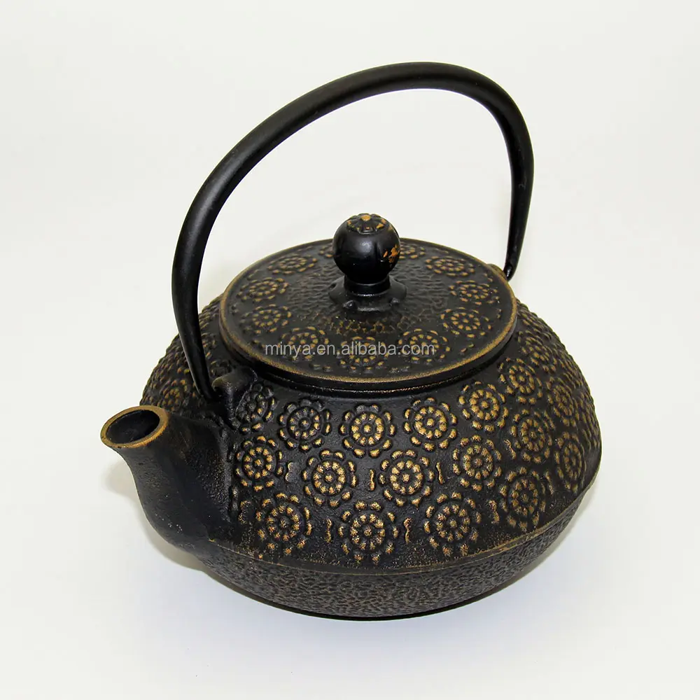 enamel japanese antique cast iron teapot 800ml water kettle