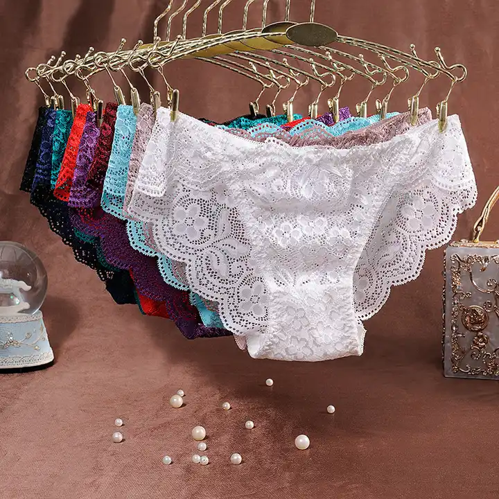 Soft Lace Knicker Sexy Underpants Womens Underwear Lingerie Panties Briefs  | eBay