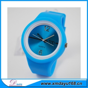 Caliente venta de silicona jalea ver extraíble de la cara, baratos reloj de silicona - Product Image 3