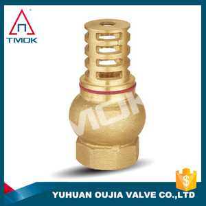 ISO CE aprobado sello de bronce <span class=keywords><strong>el</strong></span> filtro de aceite hidráulico bomba de agua válvula de pie latón colador - Product Image 6