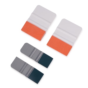 Mini di Plastica Seccatoio Strumento con 1 Pollice di Larghezza e <span class=keywords><strong>2</strong></span> Pollici di Larghezza con Micro Fibra di Feltro Bordo per Auto Del Vinile avvolgere e Film Applicazione - Product Image 6