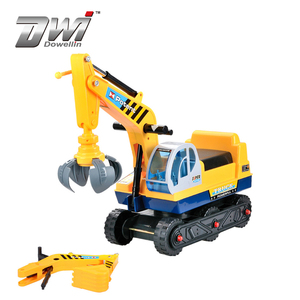 DWI <span class=keywords><strong>2</strong></span> en 1 juguetes excavadora niños para niños paseo en coche con neumáticos de caucho - Product Image 1