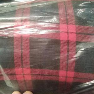 Inventario de algodón a cuadros, tela de tweed para pantalones, ropa, superventas Tela de franela 100% algodón, tejido liso teñido, suave, 100% - Product Image 3