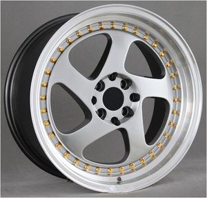 ล้อแม็ก5รูขอบล้อแม็กรถยนต์สีดำ - Product Image 2