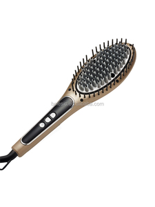 Défrisage Brosse BearMoo <span class=keywords><strong>Meilleur</strong></span> <span class=keywords><strong>Lisseur</strong></span> Brosse En Céramique Plus Rapide Chauffage Techniques - Product Image 4