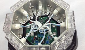 Đèn Cảnh Báo Nhấp Nháy Hình Bát Giác Từ Tính Golddeer 9-30V TBD846-8K - Product Image 3