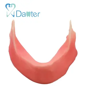 थोक mandibular जबड़े मॉडल के साथ सिलिकॉन चीरा और सिवनी और प्रत्यारोपण के लिए