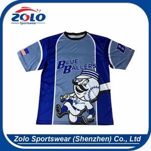 2017 novo estilo de gola feminino genérico majestoso jérsei de basebol - Product Image 3