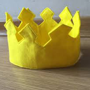Corona in feltro <span class=keywords><strong>di</strong></span> poliestere personalizzata da 3 mm <span class=keywords><strong>per</strong></span> bambini e adulti, MOQ 100 pezzi, <span class=keywords><strong>per</strong></span> feste <span class=keywords><strong>di</strong></span> <span class=keywords><strong>compleanno</strong></span> - Product Image 6