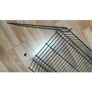 رفوف وحدات الأسلاك للبيع بالتجزئة في السوبر ماركت مع سلة سلكية قابلة للطي في الطبقات - Product Image 6