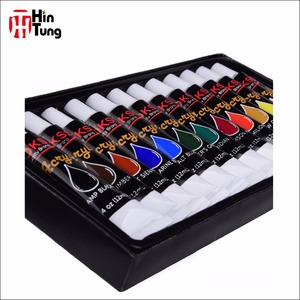 Offre Spéciale professionnel non toxique OEM avec logo personnalisé 12pcs 12ml Set de <span class=keywords><strong>peinture</strong></span> acrylique d'artiste pour le <span class=keywords><strong>dessin</strong></span> et <span class=keywords><strong>la</strong></span> <span class=keywords><strong>peinture</strong></span> - Product Image 2