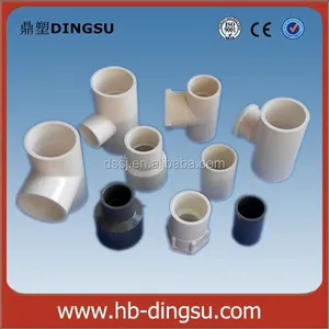 Types of Plumbing Materials Plastic PVC Pipe Fittings