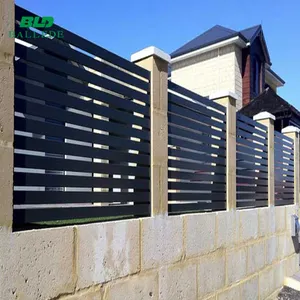 Excellent Quality Decorative Garden Aluminum Slat Fencing