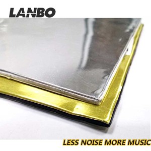 Lanbo รถลดเสียงรบกวนวัสดุลดการสั่นสะเทือน,แผ่นระงับเสียง