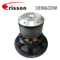 OEM/ODM professionnel 2500W 18 pouces matériel de fer Woofer Subwoofers haut-parleurs audio de voiture