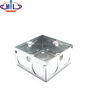 3X3 inch galvanized steel electrical junction box metal