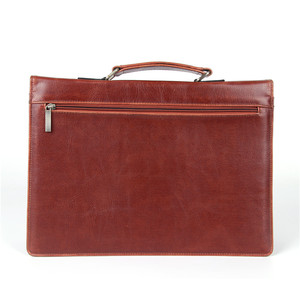 2018 viajes de ordenador portátil de cuero genuino para hombre negocios bolsa maletín - Product Image 4