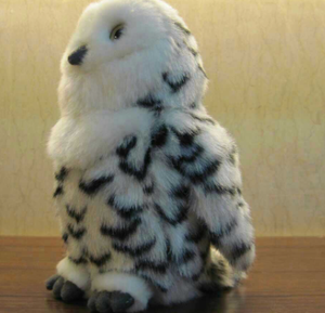 Peluche Hibou à Tête Pivotante à 360 Degrés Jouet en Peluche Hibou des Neiges <span class=keywords><strong>Hedwig</strong></span> - Product Image 4