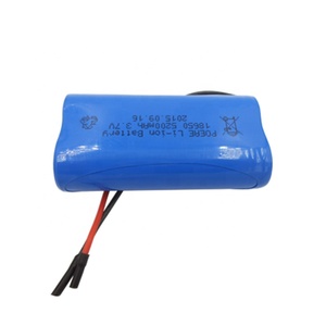 5200mah <span class=keywords><strong>3</strong></span>.<span class=keywords><strong>7v</strong></span> סוללה נטענת 18650 לי נטענת li עבור אוהדים ניידים קיבולת גבוהה סוללות ליתיום יון - Product Image 1