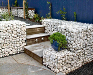 Cage en <span class=keywords><strong>gabion</strong></span> en pierre soudée 1x0,5x0,5m, mur en <span class=keywords><strong>gabion</strong></span>, <span class=keywords><strong>clôture</strong></span> en <span class=keywords><strong>gabion</strong></span> - Product Image 2