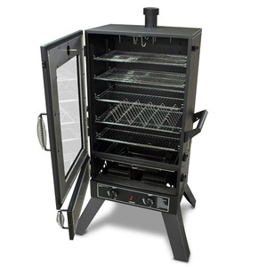 44 " propano LP Vertical de Gas fumador parrillas recortar con Visible ventana y temperatura para barbacoa barbacoa cocina - Product Image 1