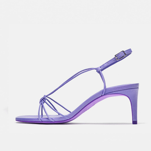 WETKISS zapatos de Chengdu precio <span class=keywords><strong>bajo</strong></span> de la Fábrica de la PU Correa elegante sandalias de verano 2019 de moda Sandalias de tacón alto para las mujeres y damas - Product Image 3