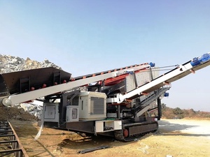 Trituradora de Impacto Montada sobre Orugas con Motor de CA, Rodamientos y Engranajes para Planta de Trituración y Cribado de Granito, Alta Capacidad, Fácil Operación - Product Image 4