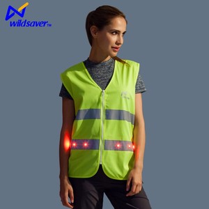 Wildsaver ماركة مرحبا فيس-الشرطة العسكرية سلامة سترة عاكسة مضيئة - Product Image 2