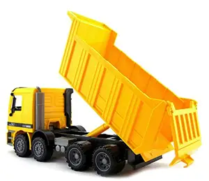 Friction Dump Truck Construction Vehicle Toy For Kids