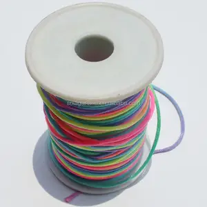 Wholesale 2.0/3.0MM Rattail Satin Cord Knotting Threading for Bracelets Jewellery Supplies 100Yard/roll