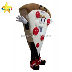 Funtoys adulto fiesta de cumpleaños <span class=keywords><strong>Pizza</strong></span> de Pepperoni comida trajes de la mascota - Product Image 1