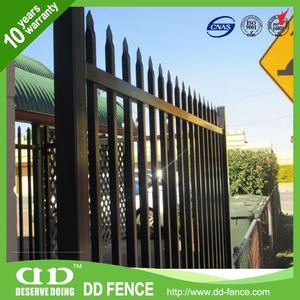 Clôture tubulaire/<span class=keywords><strong>porte</strong></span> décorative/portes décoratives en <span class=keywords><strong>fer</strong></span> <span class=keywords><strong>forgé</strong></span> de jardin Simple moderne - Product Image 2