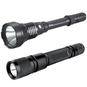 Super bright led <span class=keywords><strong>lampe</strong></span> de poche rechargeable solaire imperméable à l'eau de la <span class=keywords><strong>police</strong></span> - Product Image 1