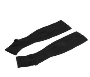 NCS157-<span class=keywords><strong>medias</strong></span> de rodilla con punta abierta para hombre y mujer, calcetín adelgazante de compresión con cremallera larga, gran oferta - Product Image 2