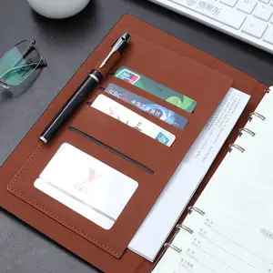 Lederen notebook briefpapier kantoorbenodigdheden hoge kwaliteit business notebook