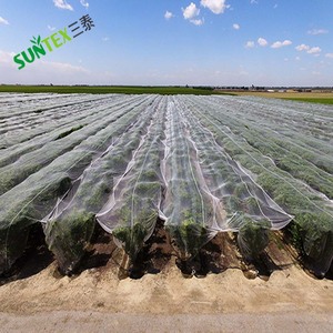 Perlindungan Pohon Apel Kawat Mono Anti Hujan Es Bersih 50GSM HDPE Bird Hail Proof Mesh - Product Image 5