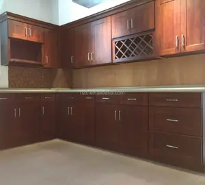 Modern shaker kapı tarzı mutfak dolabı tasarımı