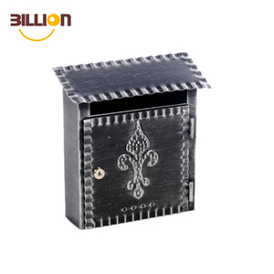 Buen material hierro forjado <span class=keywords><strong>antiguo</strong></span> buzón - Product Image 1