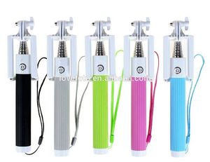 Recién diseñar Hot extensible de mano del Bluetooth inalámbrico <span class=keywords><strong>Selfie</strong></span> monopie plegables trípode palo obturador incorporado - Product Image 1