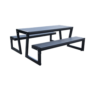 أثاث الفناء الخارجي، طاولة نزهة من مركب الخشب والبلاستيك - Product Image 3