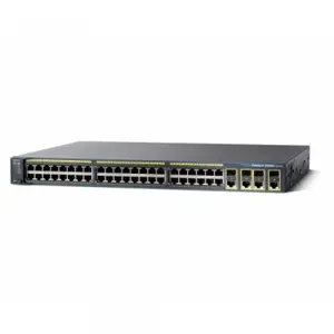 2960 Network Switch 48 Port 10/100/1000 4 T/SFP LAN Base Image WS-C2960G-48TC-L