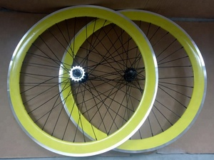 700C coloré en aluminium vélo roues - Product Image 4