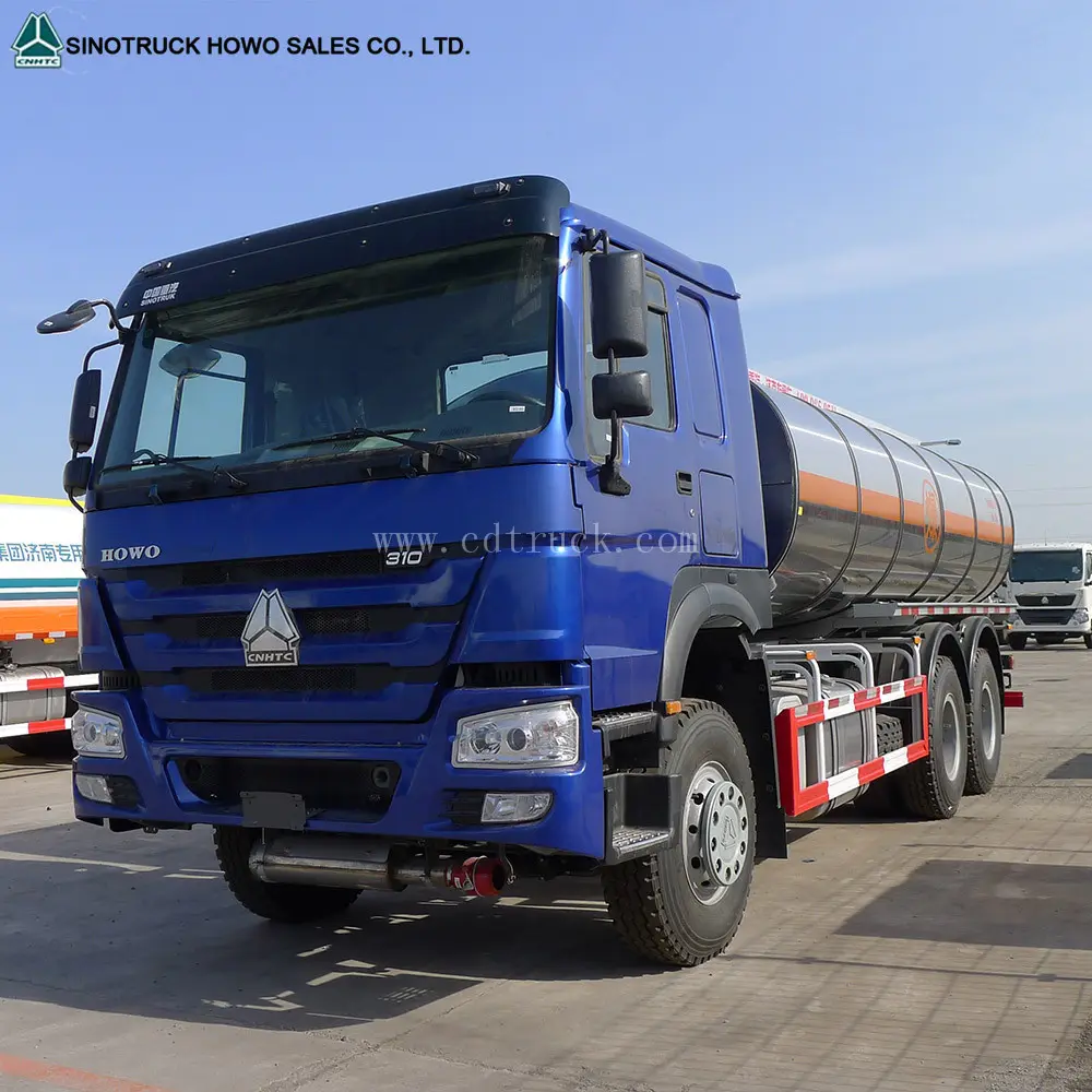 Düşük fiyat stok kullanılan 20m3 2016 sinotruk 336hp howo 6x4 su tankeri kamyonu satılık