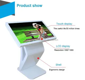 commercial 42 inch android lcd multi interactive info kiosk touch standing self-service lcd kiosk touch screen display