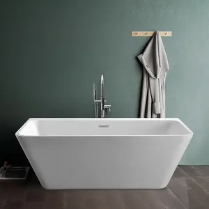 Bath Tub Bath Tub Aifol Luxury Acrylic Bathtubs 1800mm 180cm Freestanding Corner Apron Bathroom Small Bath Tub Tubs