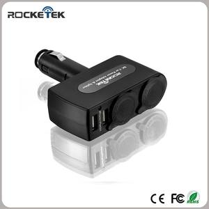 Rocketek Hohe qualität <span class=keywords><strong>3</strong></span>.1A/15,5 Watt Dual USB Car Charger mit <span class=keywords><strong>2</strong></span> Buchse Zigarettenanzünder Adapter - Product Image 2